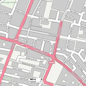 Manchester M2 6 Map