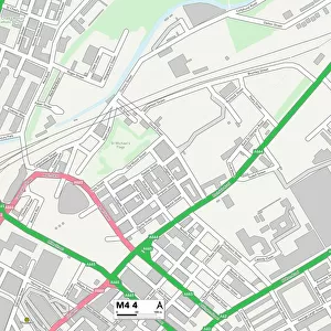 Manchester M4 4 Map