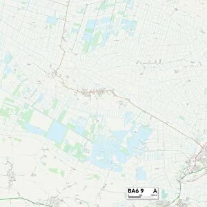 Mendip BA6 9 Map