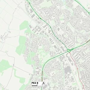 Peterborough PE3 8 Map