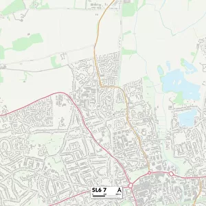 South Buckinghamshire SL6 7 Map