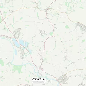 South Oxfordshire OX10 7 Map