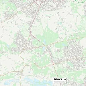 Wokingham RG40 3 Map