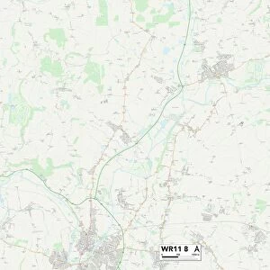 Wychavon WR11 8 Map