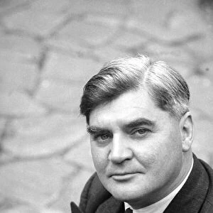 Aneurin Bevan 1897-1960, pictured in August 1945. Born Tredegar, Monmouthshire