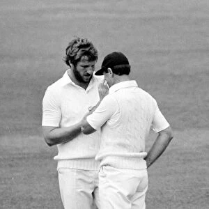 Cricket The Ashes England v Australia 2nd Test at Lords July 1981 Ian Botham
