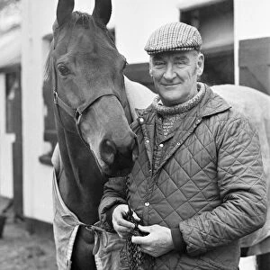 Donald "Ginger"McCain, the trainer of three times Grand National winner Red