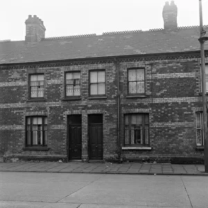 The home of Shirley Basseys mother Eliza in Tiger Bay, Cardiff. 22nd January 1960
