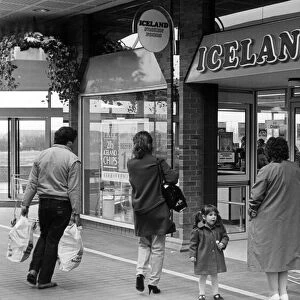 Iceland Supermarket in The Parkway Centre in Coulby Newham, Middlesbrough