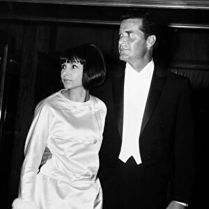 James Garner American actor with his wife 1964