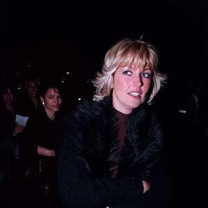 Nicola Smith Model March 98 Arriving at the royal albert hall to hear eastenders