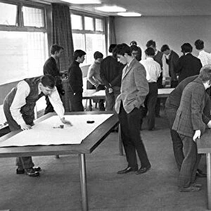 Tiddleywinks final played at Warwick university, Coventry. 2nd April 1967