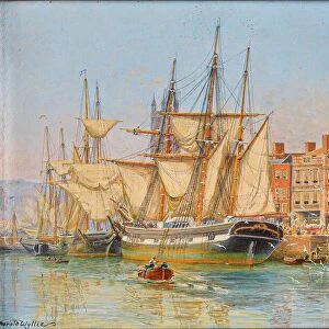 Bristol Harbour by Harold Wyllie