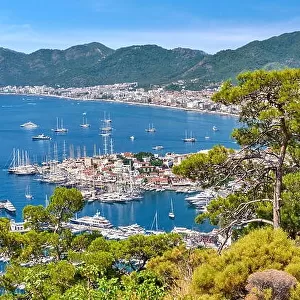 Marmaris Old Town and Harbour, Turkey
