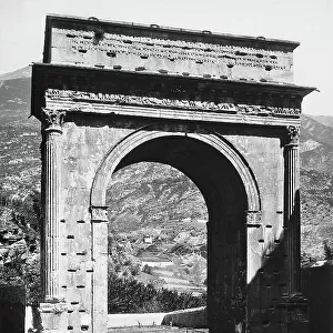 The Arch of Augusto Ottaviano at Susa in Piemonte