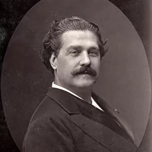 Portrait of Ernesto Rossi, theatre actor