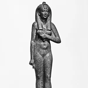 Red granite statue of Queen Arsinoe II, wife of Pharaoh Ptolemy II Philadelphus; in the Vatican Museums, Vatican City