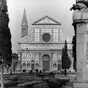 Santa Maria Novella Church in the square of the same name, Florence