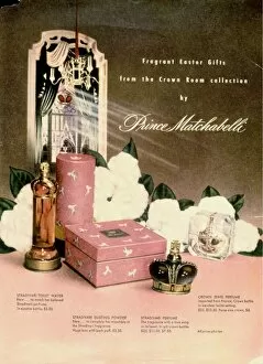 Advertisement for Prince Matchabelli perfumes