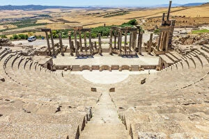 Roman theatre at Dougga
