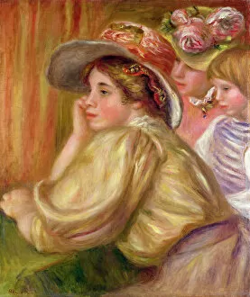 Coco and the two servants, 1910
