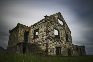 Abandoned house along the coast of the Snaefellsness Peninsula in a long exposure; Iceland Abandoned house along the coast of the Snaefellsness Peninsula in a long exposure; Iceland