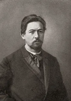 Anton Pavlovich Chekhov, 1860 - 1904. Russian Physician, Dramaturge And Author Anton Pavlovich Chekhov, 1860 - 1904. Russian Physician, Dramaturge And Author