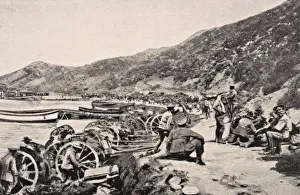Australian Troops On Anzac Cove Gallipoli Peninsula Turkey 1915 From The War Illustrated Australian Troops On Anzac Cove Gallipoli Peninsula Turkey 1915 From The War Illustrated