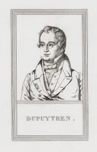 Baron Guillaume Dupuytren, 1777 - 1835. French surgeon and anatomist. He was the first to describe what is known as Baron Guillaume Dupuytren, 1777 - 1835. French surgeon and anatomist. He was the first to describe what is known as