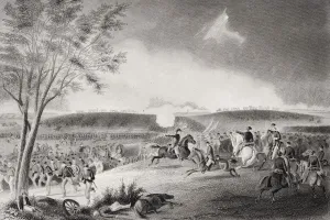 Battle Of Chancellorsville Virginia 1863 Showing General Sickles Division Covering The Battle Of Chancellorsville Virginia 1863 Showing General Sickles Division Covering The