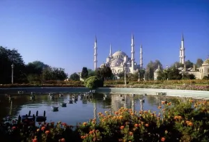Blue Mosque, Sultanahmet, Istanbul, Turkey; 17Th Century Mosque Built During The Blue Mosque, Sultanahmet, Istanbul, Turkey; 17Th Century Mosque Built During The