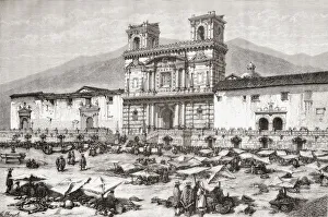 The Cathedral, Plaza De La Independencia Aka La Plaza Grande, Quito, Ecuador, South The Cathedral, Plaza De La Independencia Aka La Plaza Grande, Quito, Ecuador, South