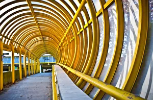 Centennial Pavilion Walkway At Vancouver General Hospital; Vancouver, British Columbia Centennial Pavilion Walkway At Vancouver General Hospital; Vancouver, British Columbia