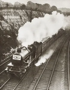 The Cheltenham Flyer Aka The Cheltenham Spa Express Train In 1931 The Cheltenham Flyer Aka The Cheltenham Spa Express Train In 1931