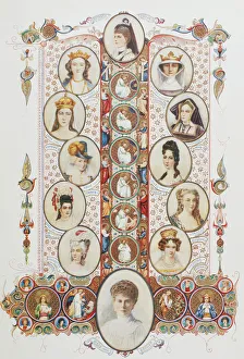 Consorts Of British Sovereigns. From Top Clockwise, Alexandra Of Denmark Consort Of Consorts Of British Sovereigns. From Top Clockwise, Alexandra Of Denmark Consort Of