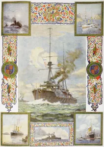 The Coronation Year Super Dreadnought Neptune And Vessels King George V Has Commanded The Coronation Year Super Dreadnought Neptune And Vessels King George V Has Commanded