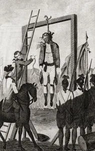 The execution of Major Andre, October 2, 1780. John Andre, 1751 - 1780. British army major during the American The execution of Major Andre, October 2, 1780. John Andre, 1751 - 1780. British army major during the American
