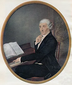 Franz Joseph Haydn, 1732 - 1809. Austrian composer of the Classical period Franz Joseph Haydn, 1732 - 1809. Austrian composer of the Classical period