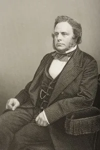 John Bright, 1811-1889. British Statesman And Orator.Engraved By D.J John Bright, 1811-1889. British Statesman And Orator.Engraved By D.J
