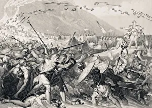 Julius Caesar Lands In Britain 55 Bc From The National And Domestic History Of England Julius Caesar Lands In Britain 55 Bc From The National And Domestic History Of England