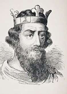 King Alfred The Great Circa 847-849 To 899 From The National And Domestic History King Alfred The Great Circa 847-849 To 899 From The National And Domestic History