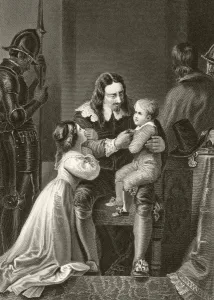 King Charles I Of England Bidding Farewell To His Children Before His Execution King Charles I Of England Bidding Farewell To His Children Before His Execution