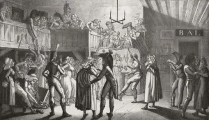 La Bastringue, Or Gift Giving Dance, Popular At The Time Of The French Revolution La Bastringue, Or Gift Giving Dance, Popular At The Time Of The French Revolution