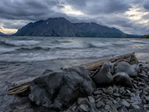 Lake and mountains surrounding the First Nations community of Haines Junction, Yukon, Canada Lake and mountains surrounding the First Nations community of Haines Junction, Yukon, Canada