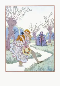 Les Liaisons Dangereuses. Dangerous Liaisons. After a work by French illustrator George Barbier Les Liaisons Dangereuses. Dangerous Liaisons. After a work by French illustrator George Barbier