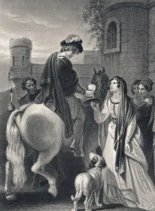 The Murder Of Edward The Martyr Circa 963 To 978 Son Of King Edgar Through The Treachery The Murder Of Edward The Martyr Circa 963 To 978 Son Of King Edgar Through The Treachery
