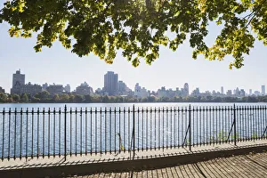 New York City Skyline From Central Park; New York City, New York, United States Of New York City Skyline From Central Park; New York City, New York, United States Of