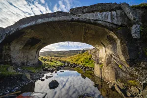 Old bridge along the East coast of Iceland; East Fjords, Iceland Old bridge along the East coast of Iceland; East Fjords, Iceland