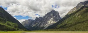 Panoramic Of Mount Harrison Smith In The Cirque Of The Unclimbables; Northwest Territories, Canada Panoramic Of Mount Harrison Smith In The Cirque Of The Unclimbables; Northwest Territories, Canada