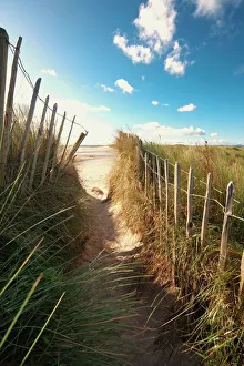 Nature landscapes/pathway beach beadnell northumberland england Nature landscapes/pathway beach beadnell northumberland england